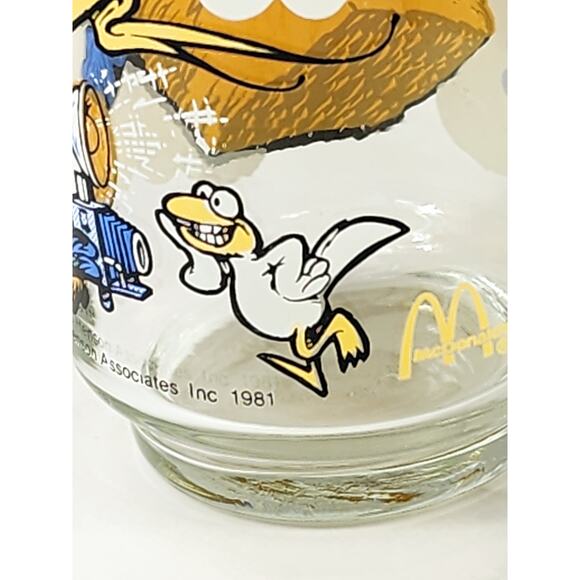 The Great Muppet Tall Glasses 16oz Kermit The Frog Fozzie Bear Gonzo 1981 x4 - Picture 9 of 16